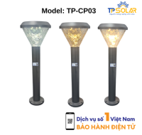 Đèn Sân Vườn Năng Lượng Mặt Trời TP Solar TP-Solar TP-CP03