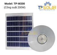 200W] Đèn Thả Hình Loa Năng Lượng Mặt Trời TP Solar TP-W200 Cổ Điển 3 Màu