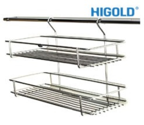 Kệ gia vị 2 tầng inox 304 1351 – HIGOLD