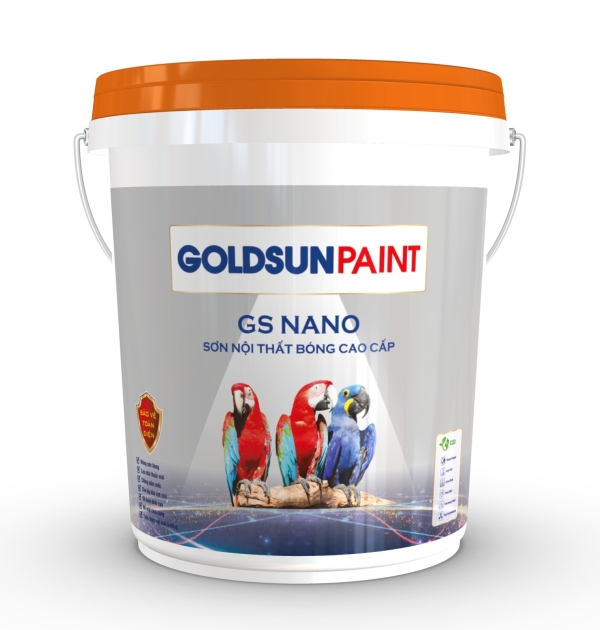 GS NANO - SƠN NỘI THẤT BÓNG CAO CẤP THÙNG  18.5Kg