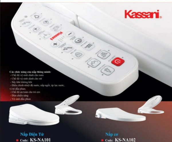 Bồn Cầu Kassani KS-NA101, 102 cao cấp chất lượng 