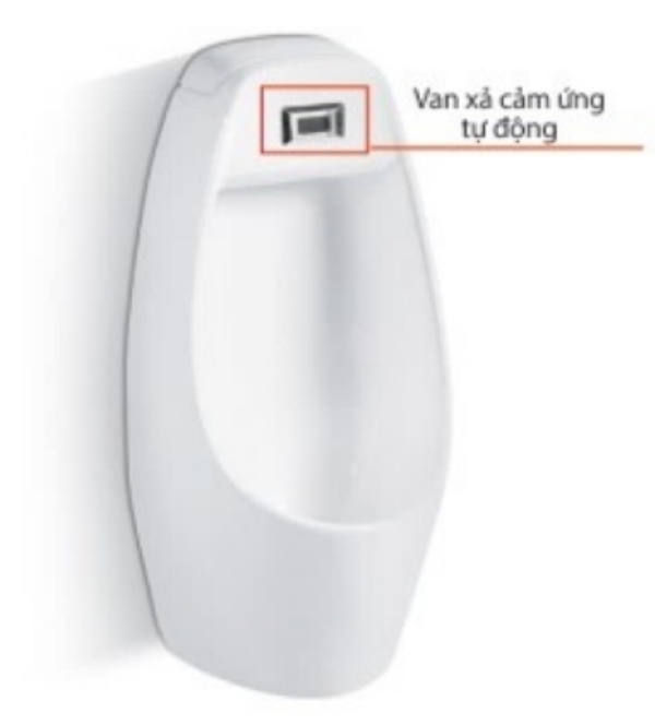 Bồn tiểu nam van xả cảm ứng tự động  Kassani Thái Lan cao cấp KS - 6602