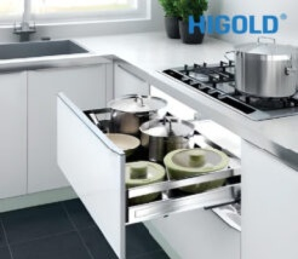 Kệ xoong bản bắt mặt hộc inox 304 303201 600MM – HIGOLD