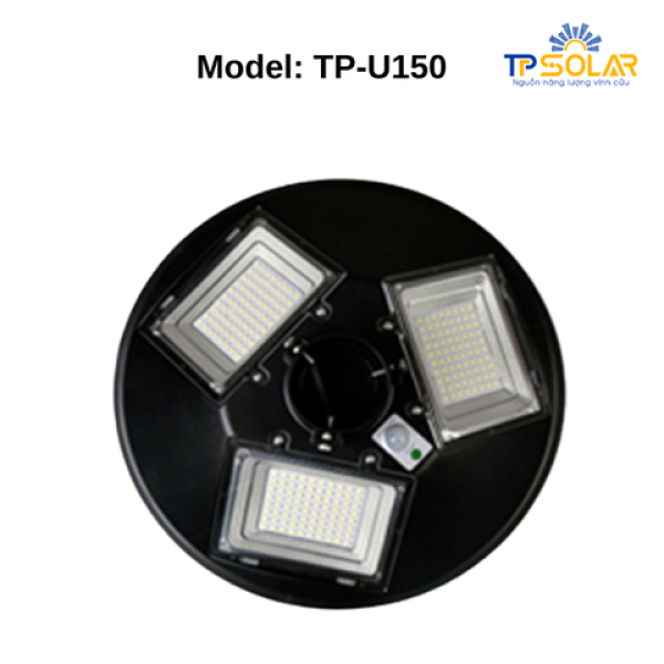 150W] Đèn UFO Năng Lượng Mặt Trời TP Solar TP-U150 Chiếu Sáng 360 Độ