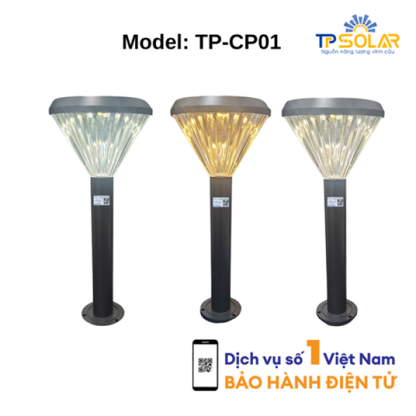 Đèn Sân Vườn Năng Lượng Mặt Trời TP-Solar TP-CP01