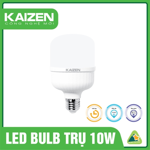 LED Trụ Nhựa Kaizen 10W - T2Z