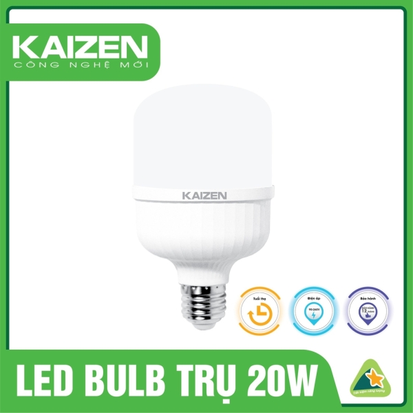 LED Trụ Nhựa Kaizen 20W - T4Z