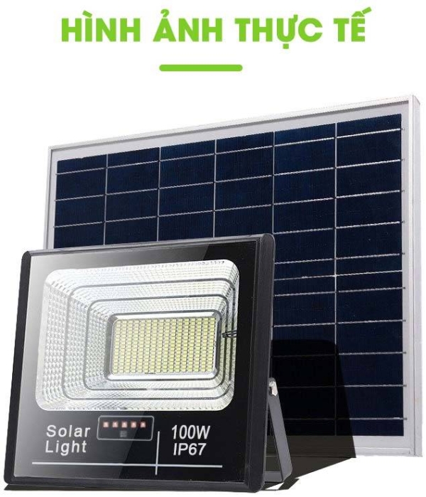 Đèn năng lượng mặt trời 100W Solar light TOPSOLAR 