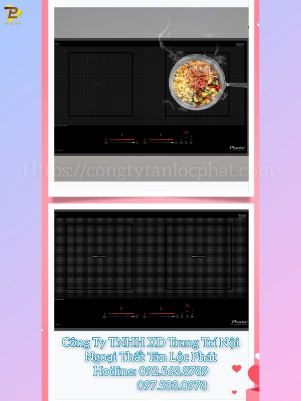 Bếp Từ PraTo Hiện Đại Thiết Bị Nhà Bếp Chuẩn Châu Âu Sang Trọng Tiện Nghi 005