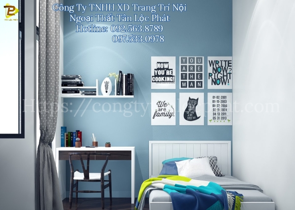 🏘️ Thiết Kế Phòng Ngủ BÉ TRAI  Mẫu 005 Theo Phong Cách Hiện Đại Mới Nhất