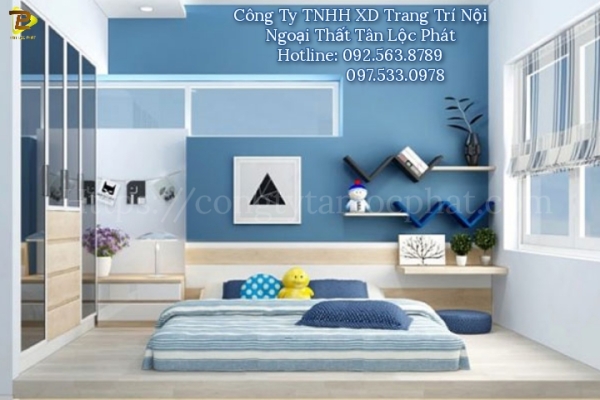 🏘️ Thiết Kế Phòng Ngủ BÉ TRAI  Mẫu 008 Theo Phong Cách Hiện Đại Mới Nhất