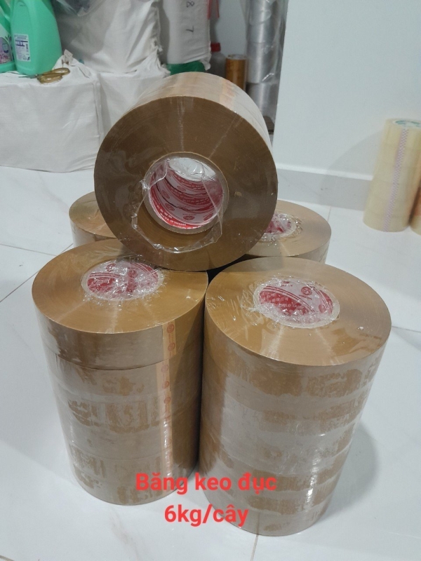 Băng keo trong / đục 6kg - 48mm - 50MIC 