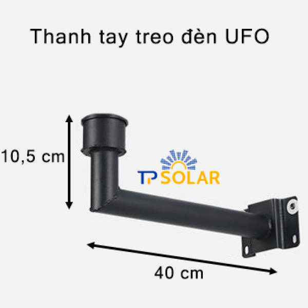 Thanh Tay Chữ U Gắn Đèn Năng Lượng Mặt Trời UFO