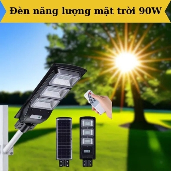 90W Đèn Đường Liền Thể Năng Lượng Mặt Trời TP Solar TP-D90 Tối ưu góc chiếu sáng