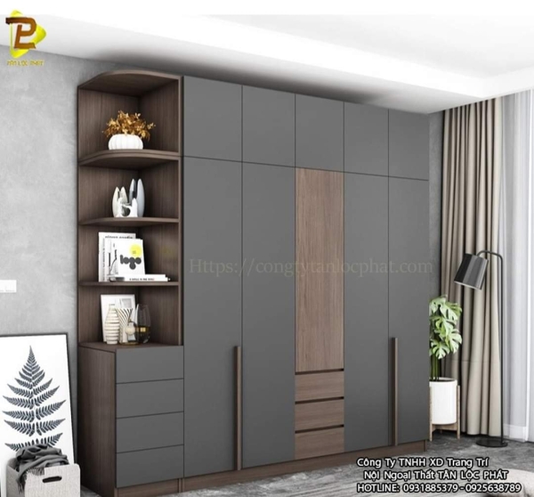 Tủ Quần Áo MDF Cao Cấp 